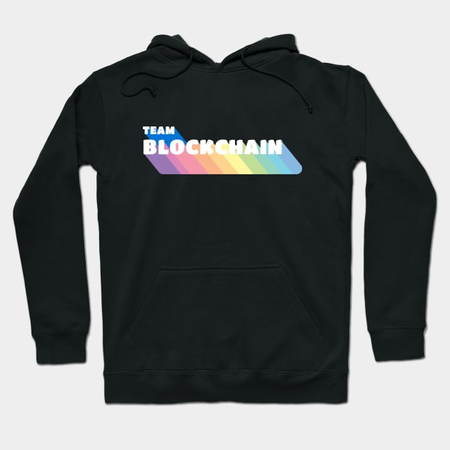 Team Blockchain Colorful Hoodie by felixbunny